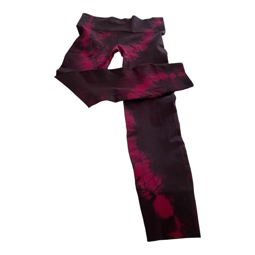 Lululemon Ebb to Street Leggings, Wine Berry Bordeaux, Size Not Noted. - Picture 5 of 10